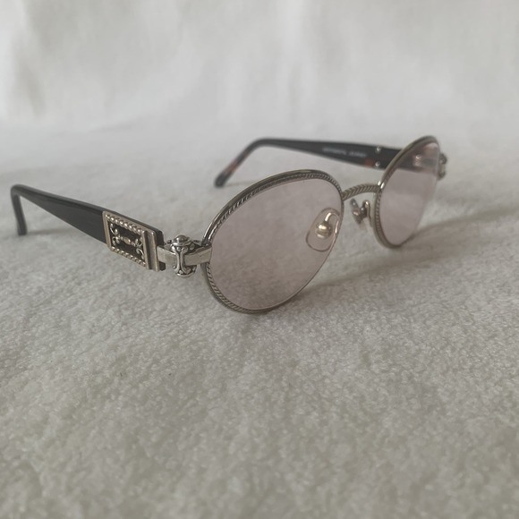 Brighton Vintage Eyeglass Frame SG498-135 Brown Handmade - Picture 2 of 16